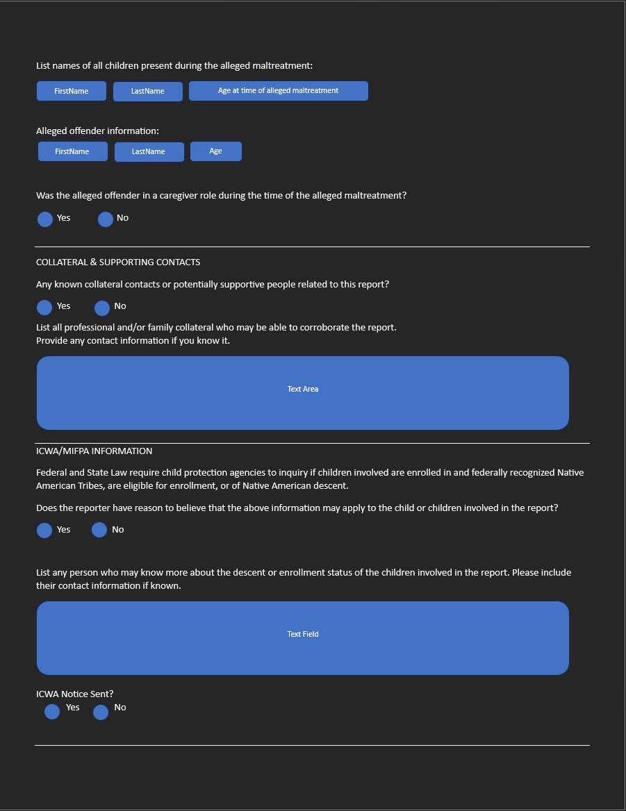 wireframe page 2 for this form